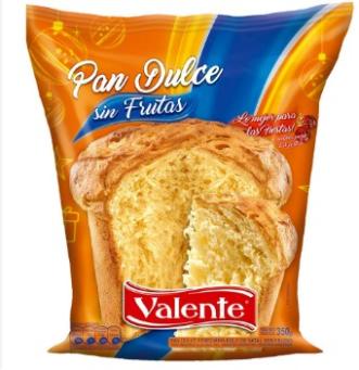 PAN DULCE VALENTE SIN FRUTAS